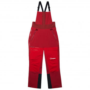 Berghaus Women's MTN Arete Descend GTX Bib Pant (4-A001382) red dahlia/goji berry