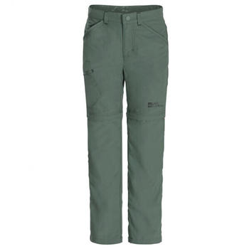 Jack Wolfskin Kid's Safari Zip Off Pants (1605872) hedge green