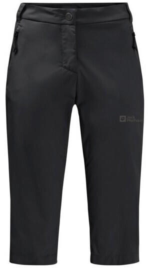 Jack Wolfskin Women's Activate Light 3/4 Pants (1503722) black Test TOP  Angebote ab 55,90 € (Oktober 2023)