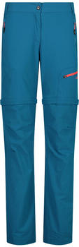 CMP Women's Zip-Off Trousers In Stretch Nylon (31T5116) deep lake