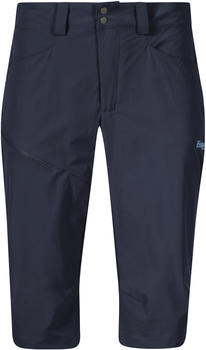 Bergans W Vandre Light Softshell Long Shorts (3067) navy blue