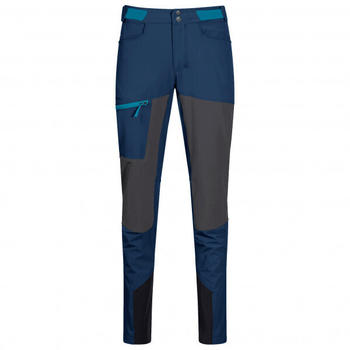 Bergans Women's Cecilie Mountain Softshell Pants (2556) deep sea blue/solid dark grey