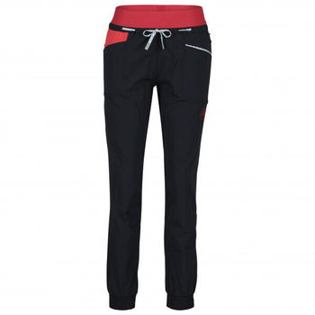 La Sportiva Women's Mantra Pant (O62) black /hibiscus