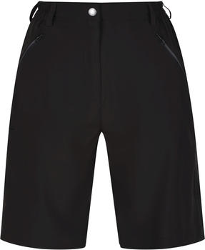 Regatta Xert Stretch leichte Bermuda-Shorts für Damen schwarz