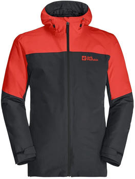 Jack Wolfskin Glaabach 3in1 Jacket Men strong red