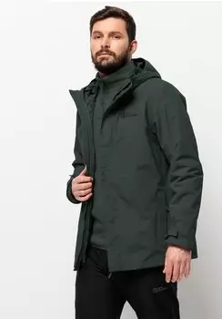 Jack Wolfskin Altenberg 3in1 Jacket Men black olive