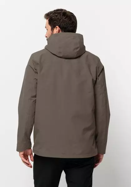 Jack Wolfskin Altenberg 3in1 Jacket Men cold coffee