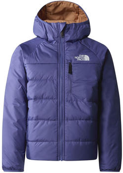 The North Face Boys Reversible Perrito Jacket (NF0A82DA) cave blue/almond butter