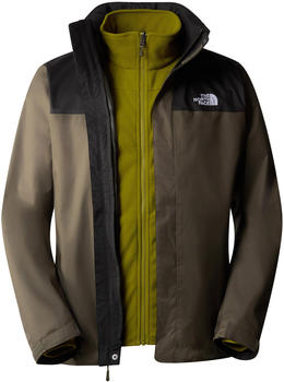 The North Face Herren Evolve II Triclimate new taupe green/sulphur moss