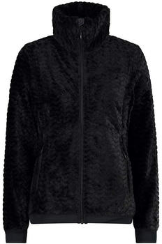CMP Women's HighLoft vest with geometric texture (32P1956) black