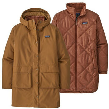 Patagonia Women's Pine Bank 3-In-1 Parka (21025) nest brown