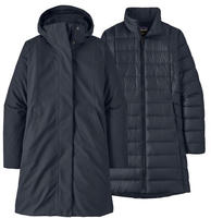 Patagonia 28411, PATAGONIA Damen Winterparka Tres 3-in-1 Down Hoodie dunkelblau | L