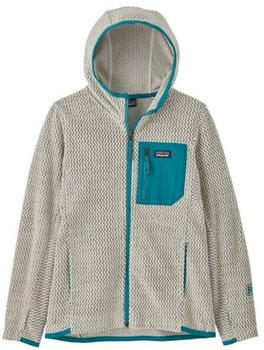 Patagonia Kid's R1 Air Full-Zip Hoody (64810) wool white
