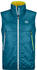 Ortovox Swisswool Piz Vial Vest (61181) petrol blue