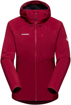Mammut Ultimate Comfort Hooded W Jacket blood red