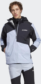 Adidas Man TERREX Xperior Hybrid RAIN.RDY Rain Jacket blue dawn/black (HN2915)