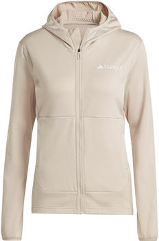 Adidas Woman TERREX Xperior Light Fleece Hooded Jacket wonder beige (IB1820)