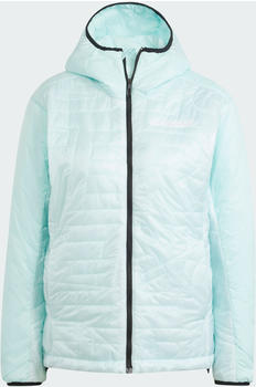 Adidas Woman Terrex Xperior Varilite PrimaLoft Hooded Jacket semi flash aqua (IB4175)