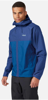 Rab Downpour Eco Jacket nightfall blue/ascent blue
