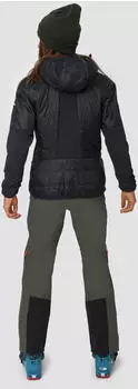 Salewa Ortles Hyb TWR W Jacket (28721) black out – Wetterresistenz durch durchdachte Materialkombination