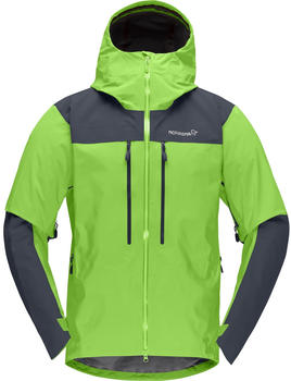 Norr&oslash;na Trollveggen Gore-Tex Pro Light Jacket classic green/cool black