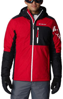 Columbia Timberturner II Full Zip Rain Jacket (2011251) mountain red/black