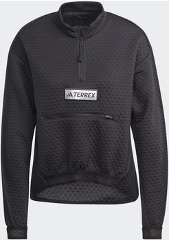 Adidas Woman Terrex Utilitas Half-Zip Fleece Jacket black (HN5271)
