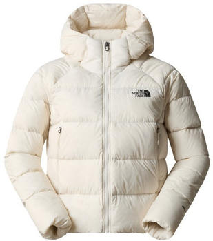 The North Face Women's Hyalite Down Hooded Jacket Gardenia/white
