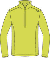 CMP 3G10747_E112, CMP Sweat Herren Rollkragenpullover, gelb, Gr. 58 male