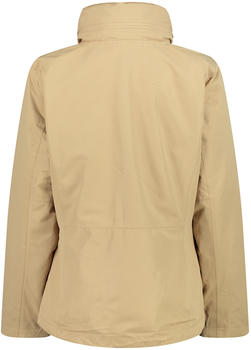 CMP Damenjacke mit abnehmbarem Fleece Jacket (32Z1436D) sesamo