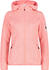 CMP Damen schweres Fleecejacke Knit-Tech in melierter Optik mit Kapuze (3H19826) pesca/gesso