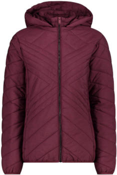 CMP Damenjacke mit recycelter Wattierung Du Pont Sorona (32K3056M) rubino melange