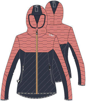 CMP Damen Unlimitech Daunenjacke mit Kapuze (33Z2546) antracite/pesca