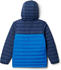 Columbia Boys Powder Lite Hooded Jacket bright indigo/collegiate navy (436)