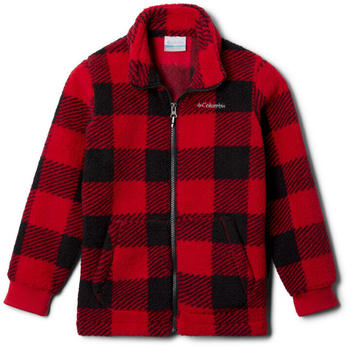 Columbia Rugged Ridge II Sherpa Fleece Boys (1908631) mountain red check