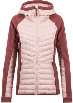 Columbia Powder Lite Hybrid-Jacke mit Kapuze für Frauen dusty pink/beetroot