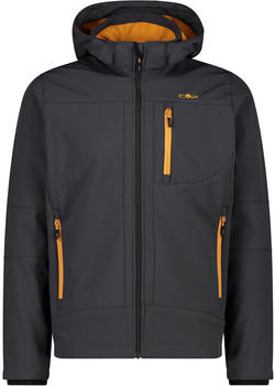 CMP Man Softshell Jacket With Detachable Hood (3A01787N) antracite/zucca