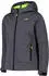 CMP Jungenjacke aus meliertem Softshell (3A00094M) titanio mel./yellow fluo