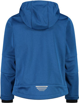 CMP Jungenjacke aus meliertem Softshell (3A00094M) petrol/mel.