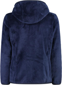 CMP HighLoft-Fleece f&uuml;r M&auml;dchen mit Kapuze (38P1455) b.blue/anice