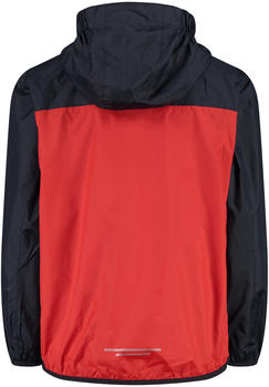 CMP Jungen packable wasserdichte Jacke (32X5804) fire