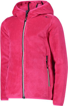 CMP HighLoft-Fleece f&uuml;r M&auml;dchen mit Kapuze (38P1455) fuxia