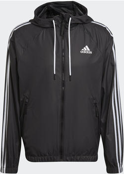 Adidas Man BSC 3-Stripes Wind Jacket black/black/white (H65776)