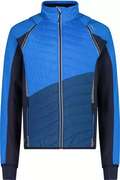 CMP Men's Unlimitech Hybrid jacket with Removable Sleeves river/black blue