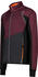 CMP Men's Unlimitech Hybrid jacket with Removable Sleeves anthracite/burgundy