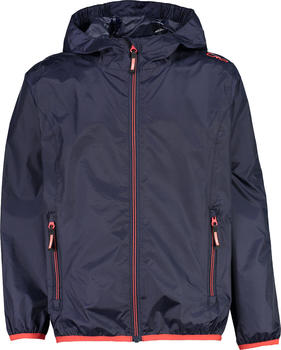 CMP Girl Packable Jacket In Ripstop (3X53255) navy/red kiss