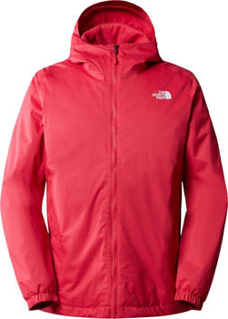 The North Face Mens Quest Insulated Jacket clay red black heather