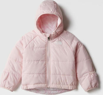 The North Face Baby Reversible Perrito Hooded Jacket purdy pink