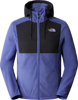 The North Face Mens Homesafe Full Zip Fleece Hoodie cave blue/tnf black