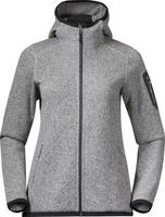 Bergans 1093, Bergans Kamphaug Knitted Womens Hoodie chalk sand - Gr&ouml;&szlig;e S